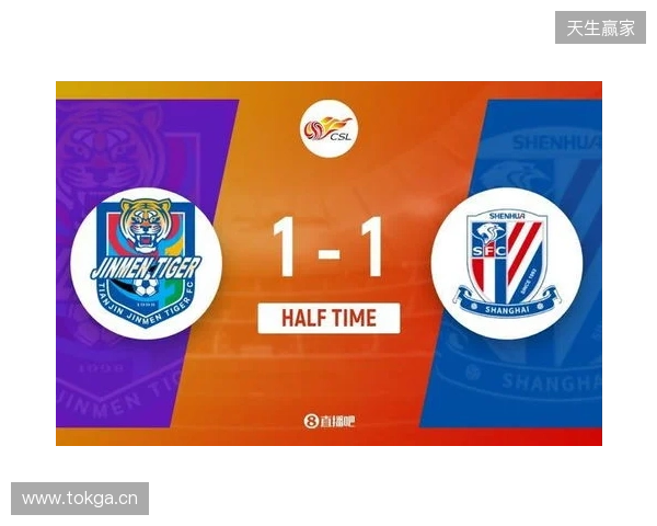 半场-谢蒂内点射打入津门虎赛季首球 朱辰杰扳平 津门虎暂1-1申花 半场-谢蒂内点射打入津门虎赛季首球 朱辰杰扳平 津门虎暂1-1申花